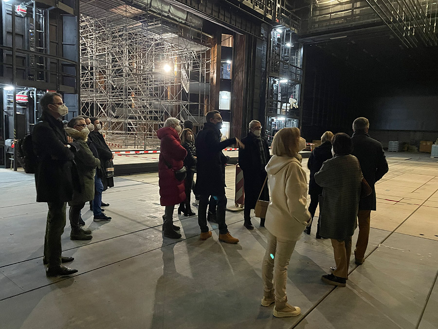 01.02.2022: Exkursion: Besichtigung der Baustelle der Kölner Oper
