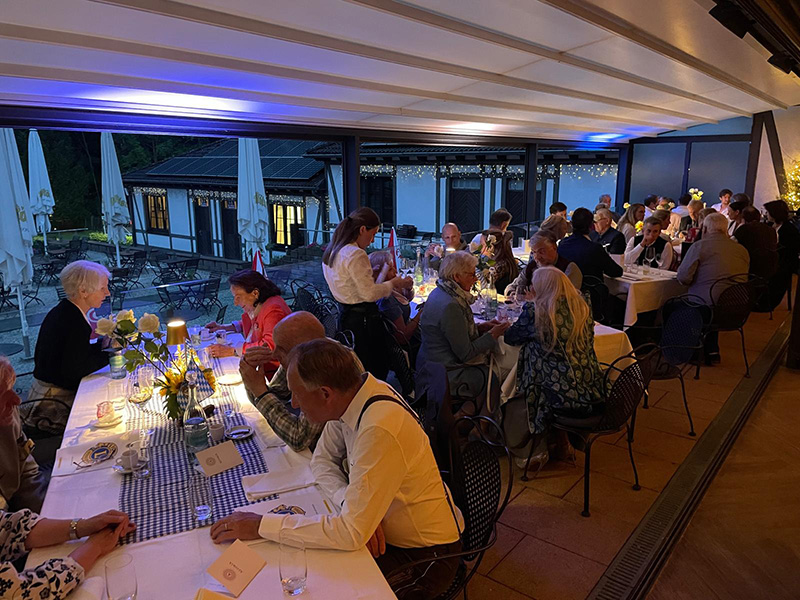 Sommerfest des Clubs als Hüttengaudi